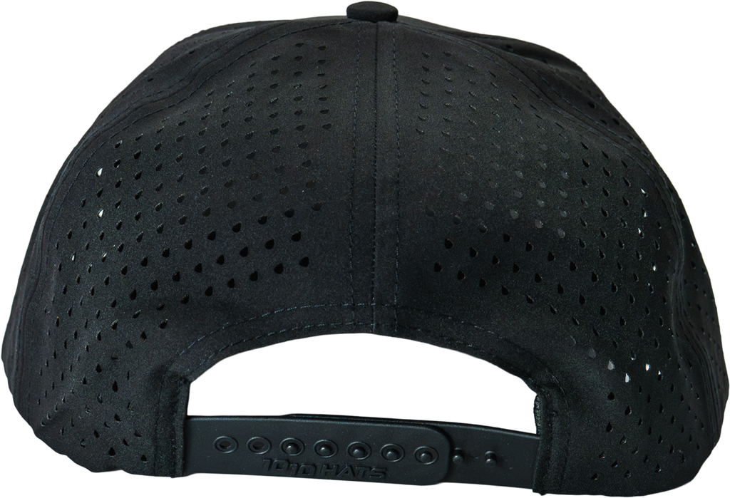 Signature Logo Performance Rope Hat - Black