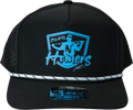 Signature Logo Performance Rope Hat - Black