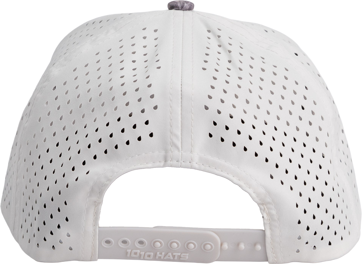 Redfish Performance Hat - White