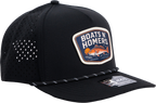 Redfish Performance Rope Hat - Black