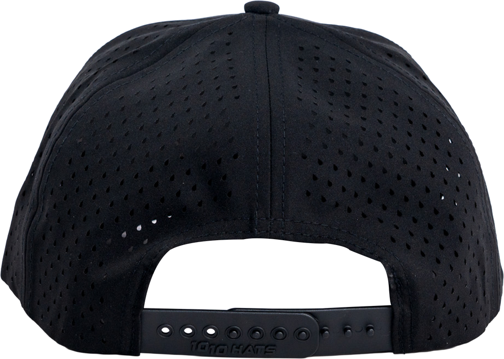 Redfish Performance Rope Hat - Black