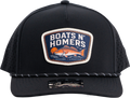 Redfish Performance Rope Hat - Black