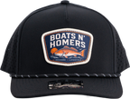 Redfish Performance Rope Hat - Black