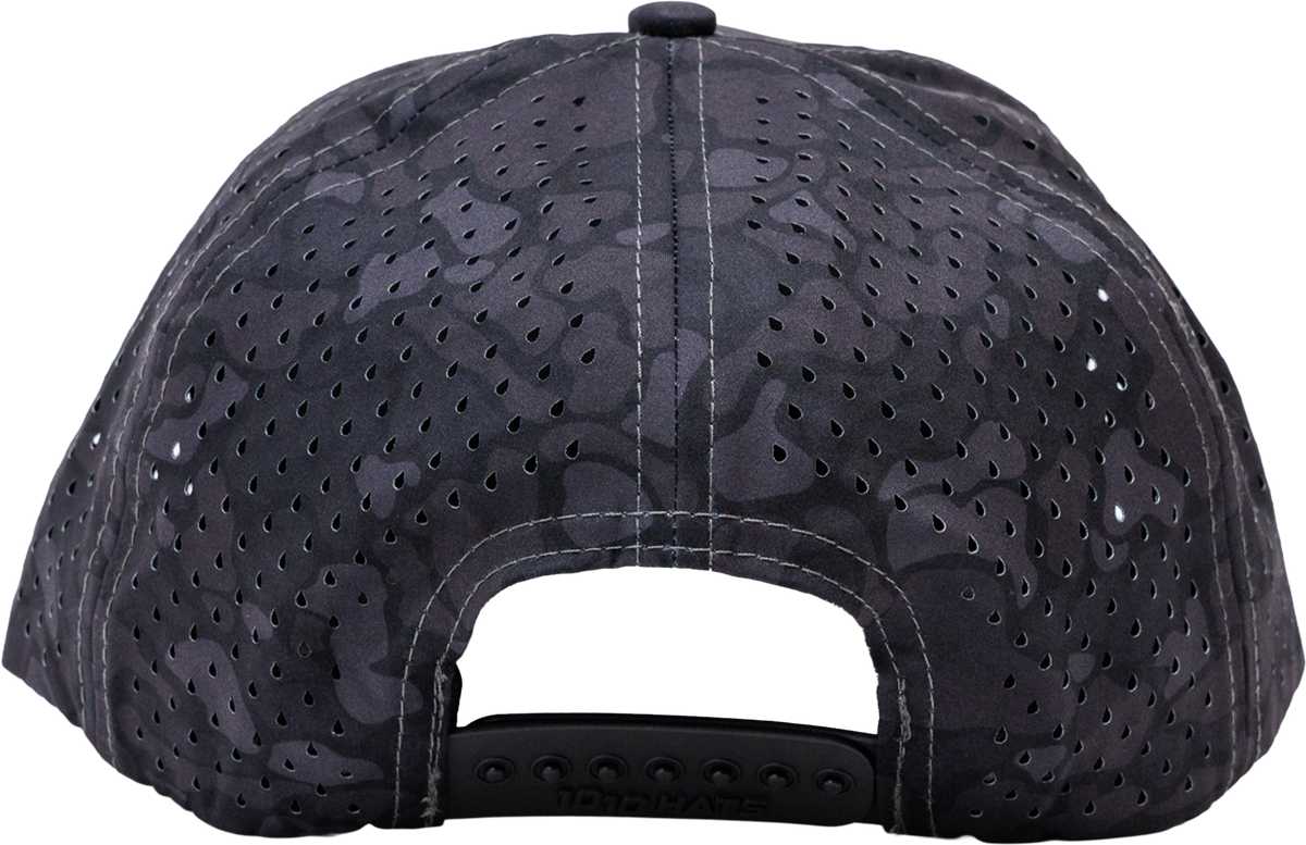 Permit Performance Hat - Black Turtle Camo