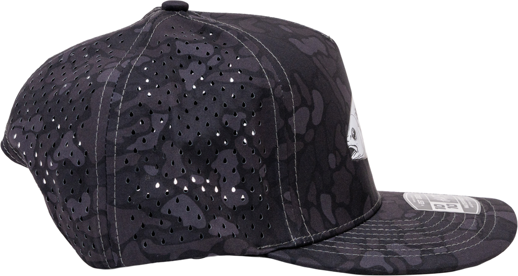 Permit Performance Hat - Black Turtle Camo