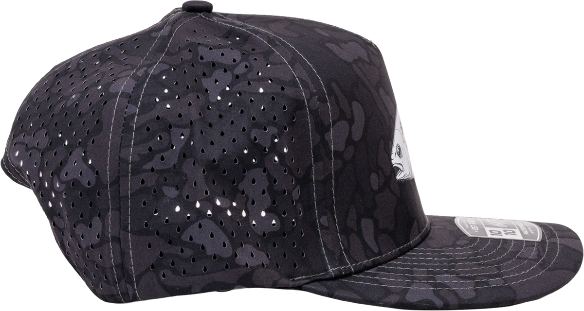Permit Performance Hat - Black Turtle Camo