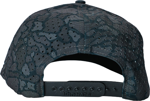 Tarpon Performance Hat - Black Turtle Camo