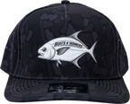 Permit Performance Hat - Black Turtle Camo