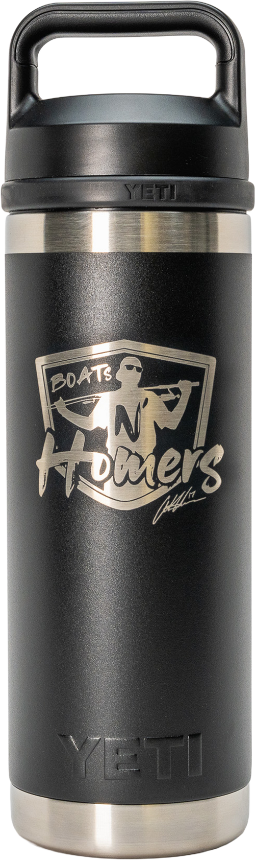 Rambler Bottle with Chug Cap - Black