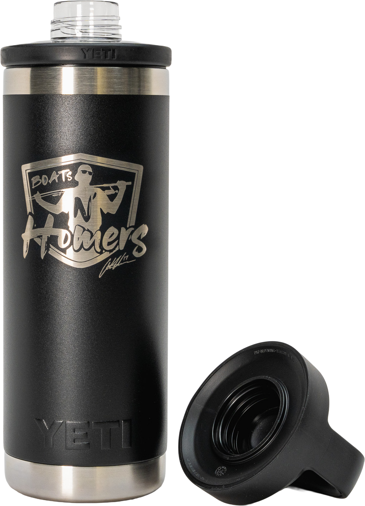 Rambler Bottle with Chug Cap - Black