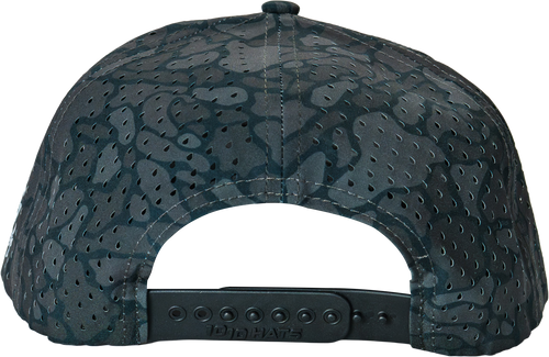 Cobia Performance Hat - Black Turtle Camo