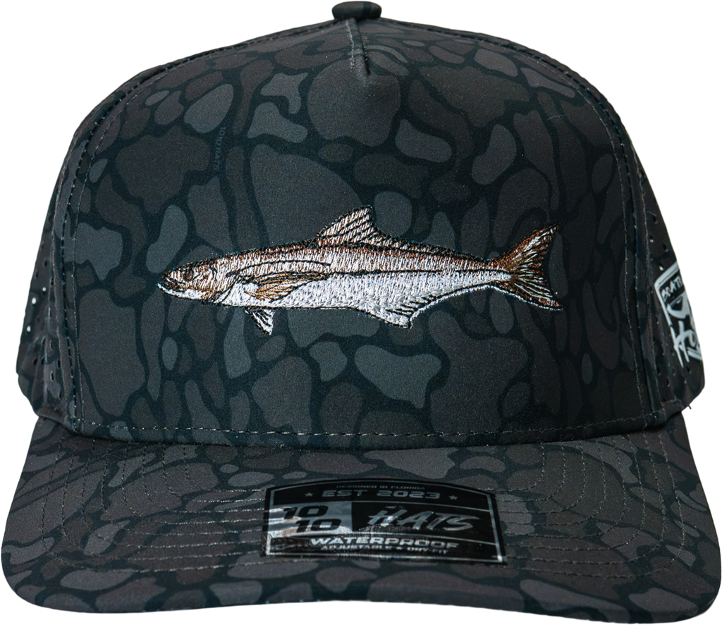 Cobia Performance Hat - Black Turtle Camo