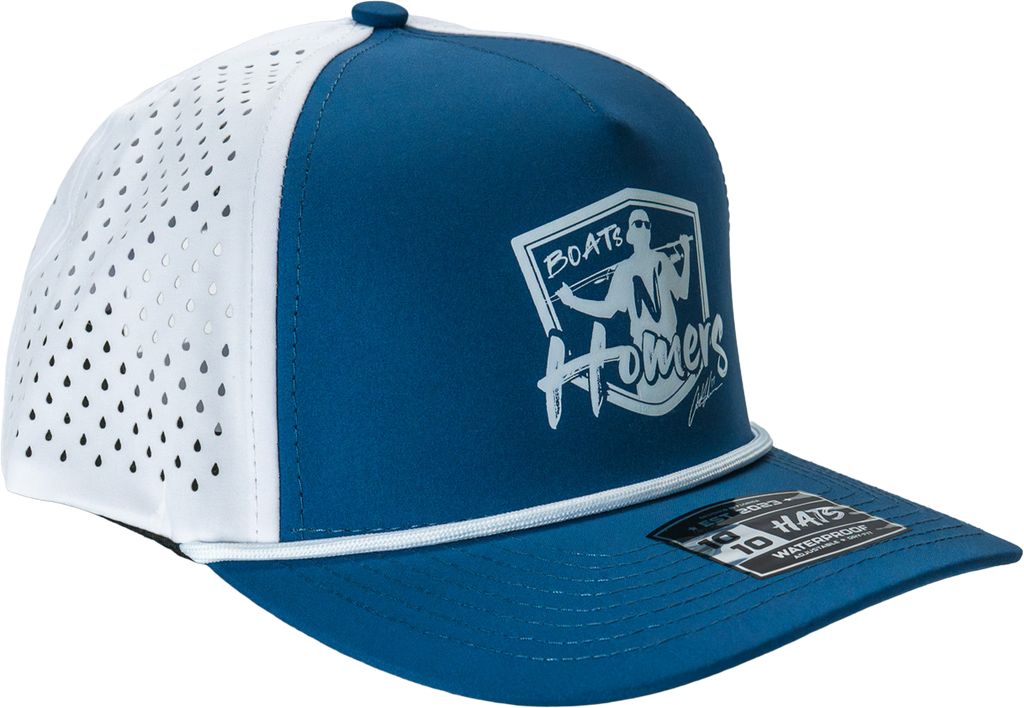 Signature Logo Performance Rope Hat - Blue