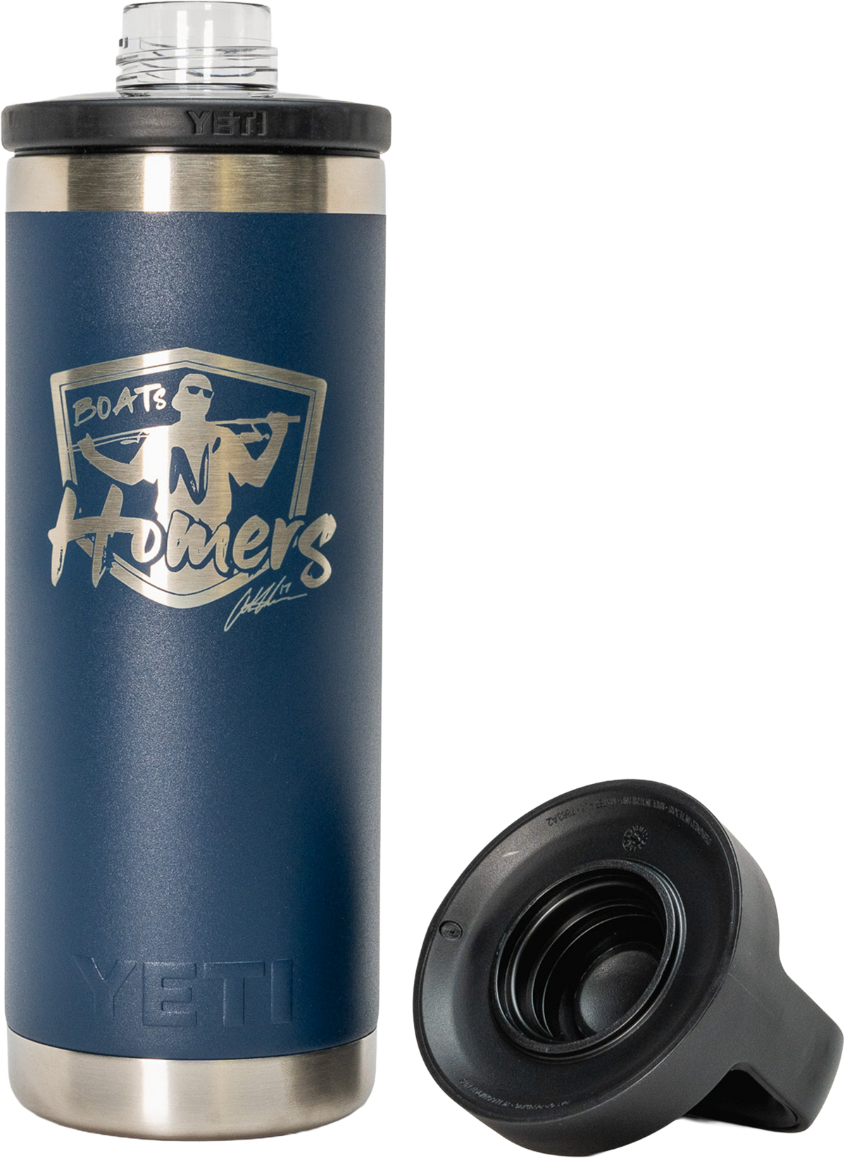 Rambler Bottle with Chug Cap - Blue
