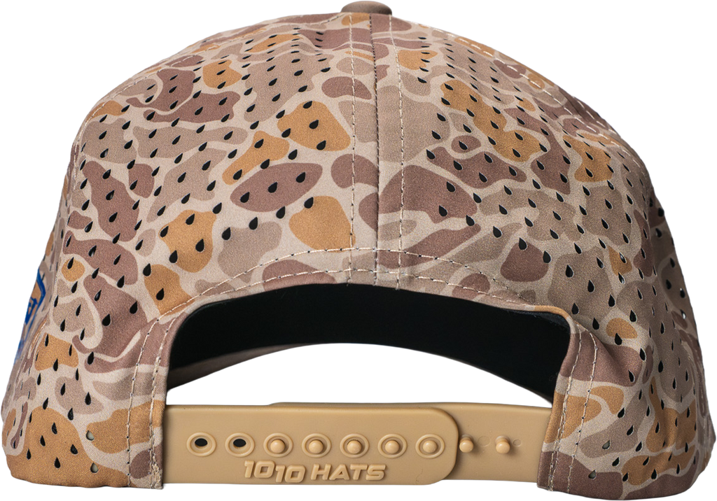 Cobia Rope Hat - Brown Turtle Camo