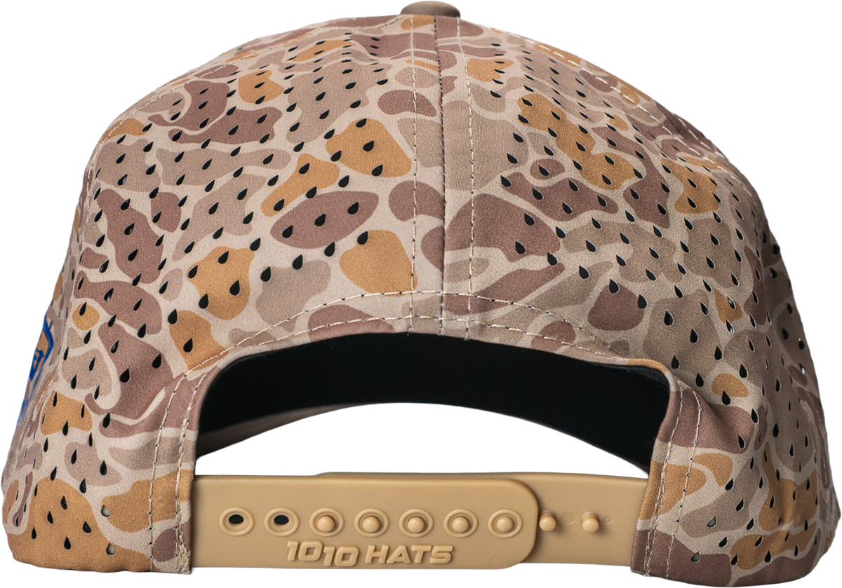 Cobia Rope Hat - Brown Turtle Camo