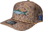 Tarpon Rope Hat - Brown Turtle Camo