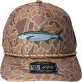 Tarpon Rope Hat - Brown Turtle Camo