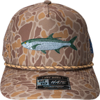 Tarpon Rope Hat - Brown Turtle Camo