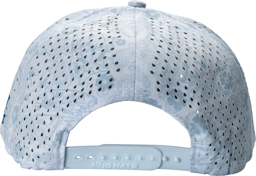 Cobia Performance Hat - White Floral