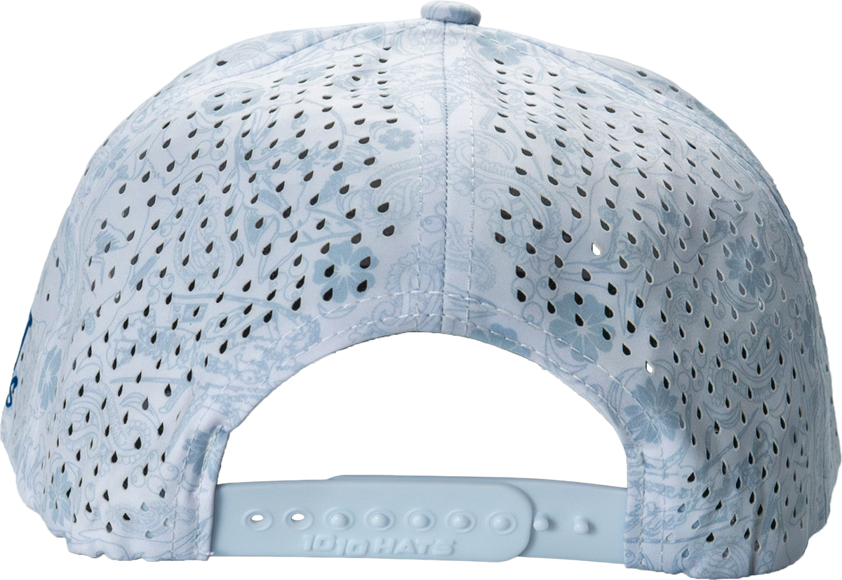 Cobia Performance Hat - White Floral