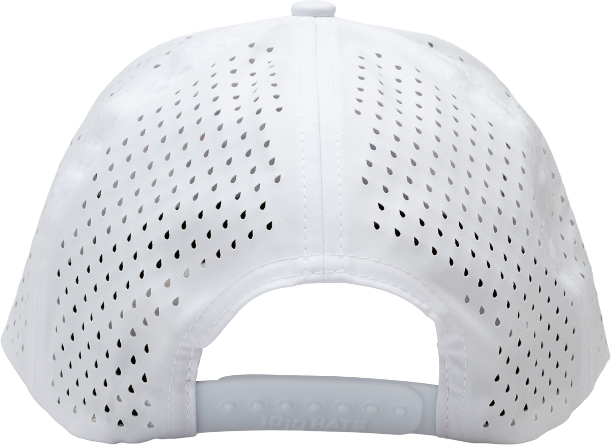 Troller Performance Rope Hat - White
