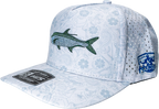 Tarpon Performance Hat - White Floral