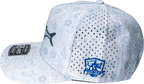 Tarpon Performance Hat - White Floral